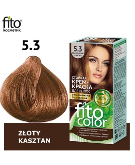 Farba do włosów 5,3 ZŁOTY KASZTAN - FITO COLOR